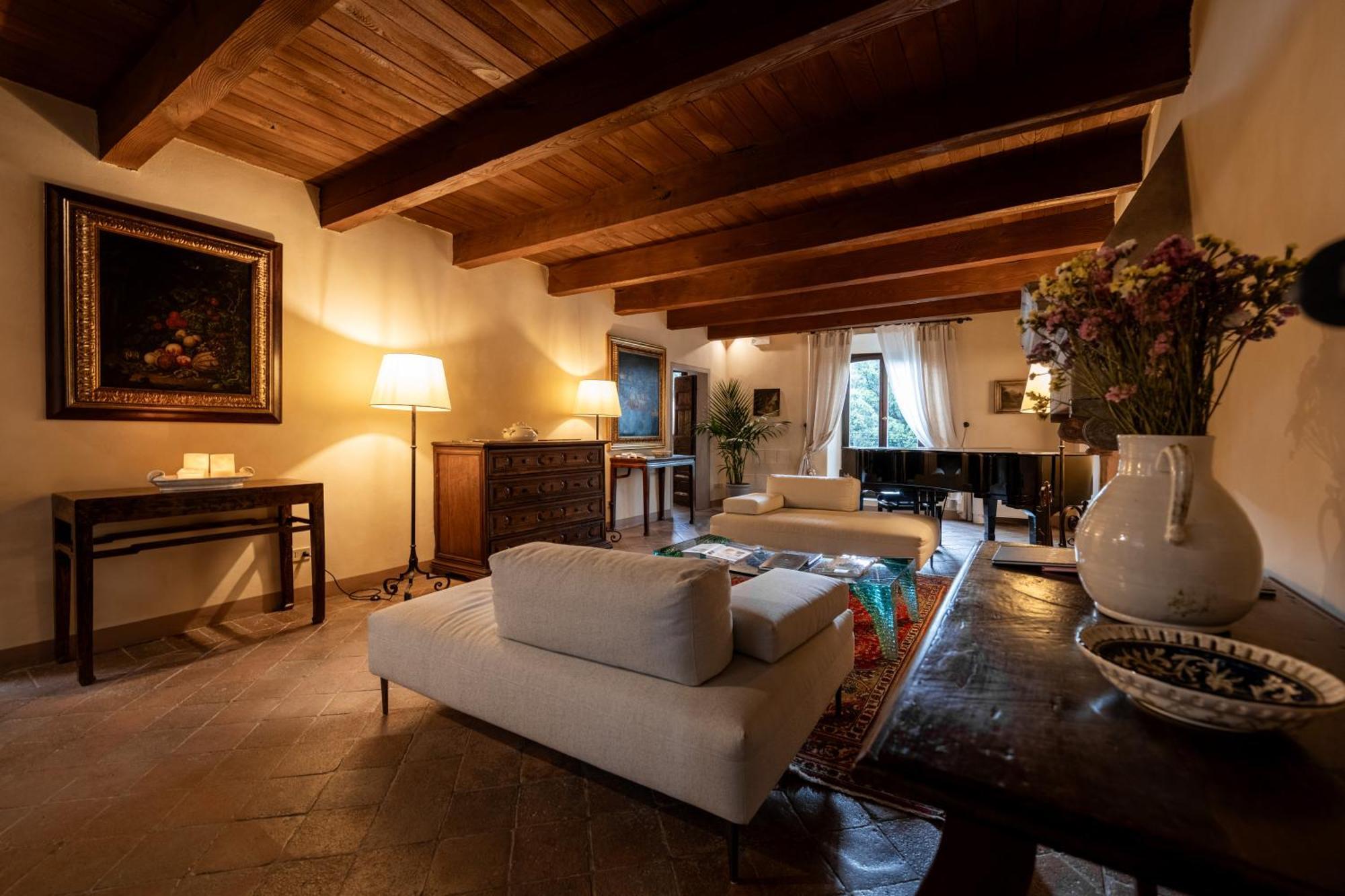 Palazzo Viviani Castello Di Montegridolfo Hotel Екстериор снимка