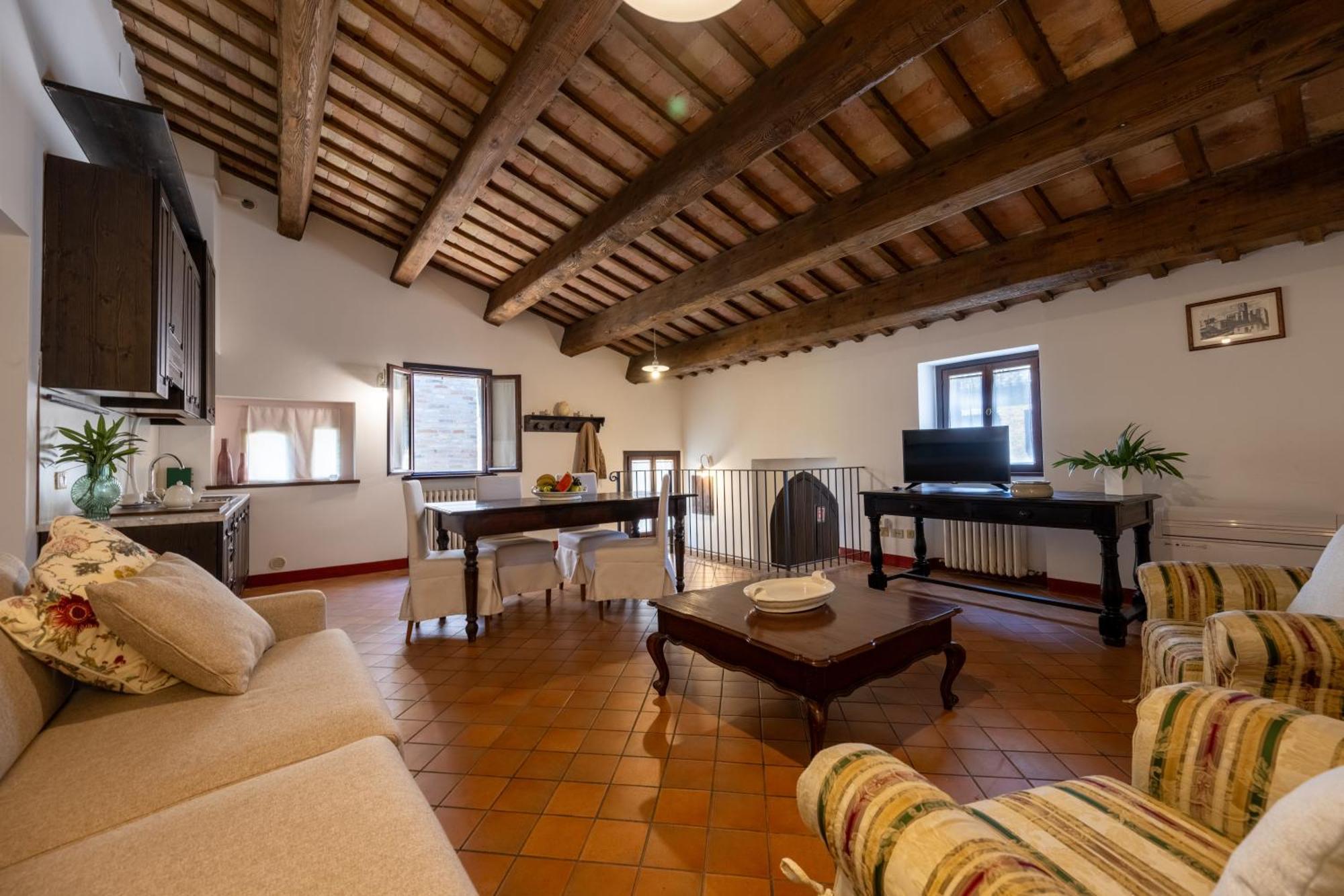 Palazzo Viviani Castello Di Montegridolfo Hotel Екстериор снимка
